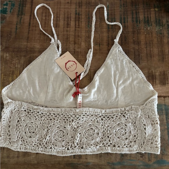 RAGA Crochet Crop Top NWT - Picture 2 of 2